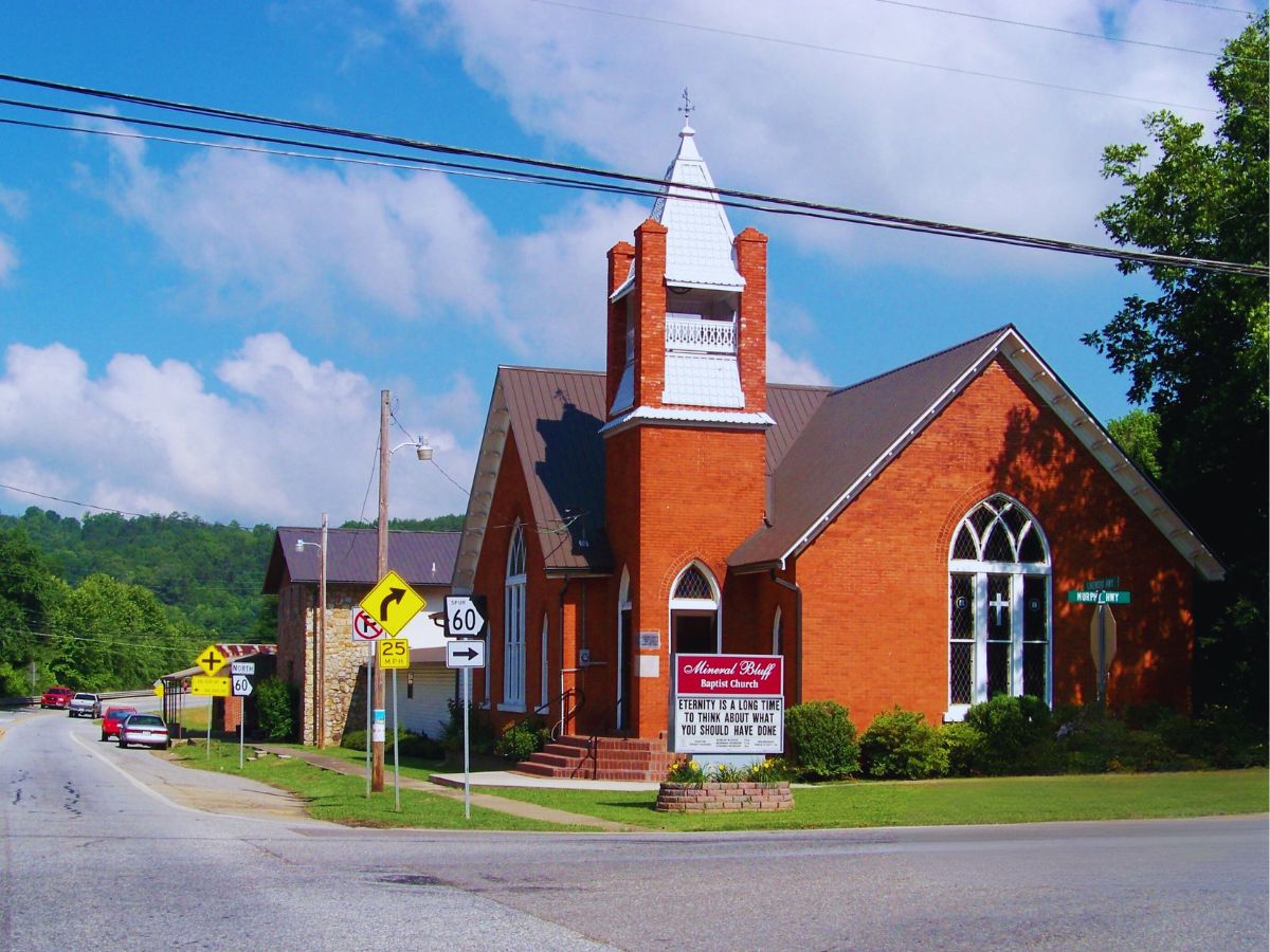 Church, Mineral Bluff, GA