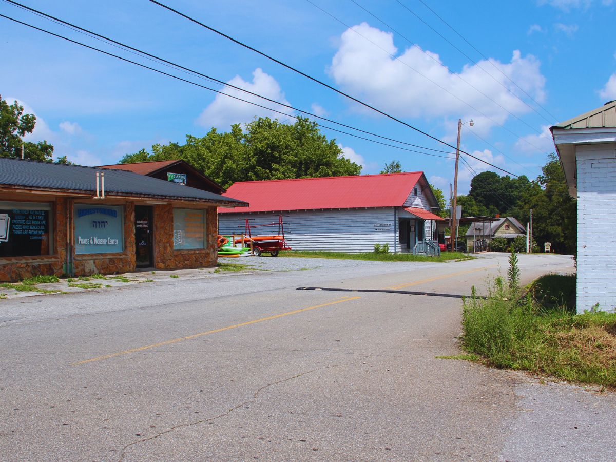 Downtown, Morganton, GA