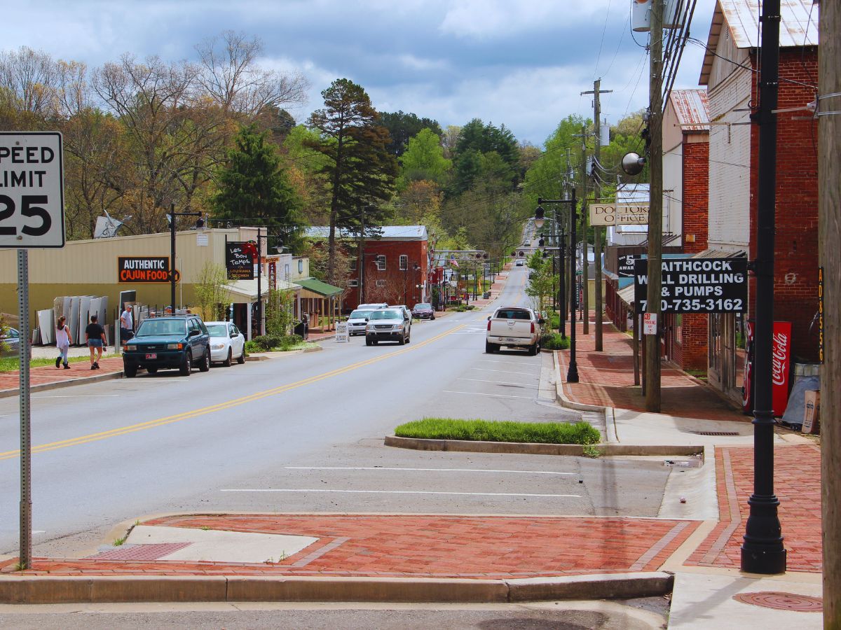 Georgia State Route 372, Ball Ground, GA