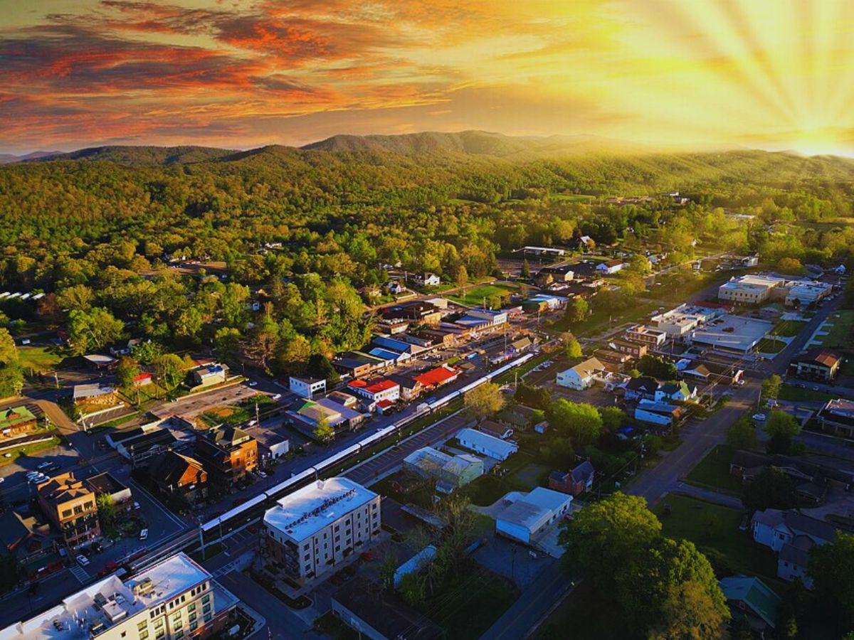 Sunset, Fannin County, GA